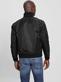 Ace Satin Flight Jacket