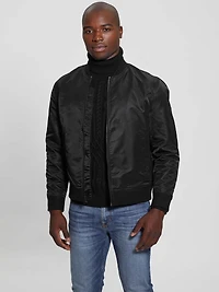 Ace Satin Flight Jacket