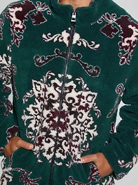 Jacquard Sherpa Jacket