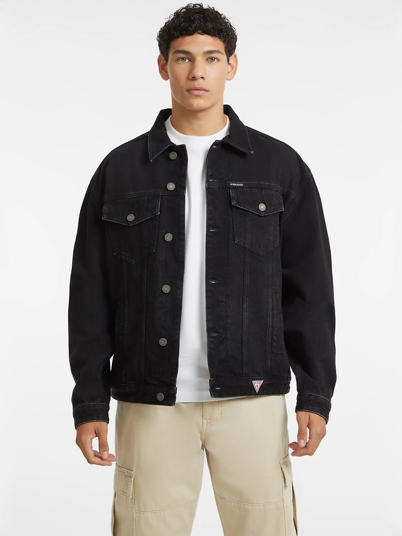 Oversized Denim Trucker Jacket