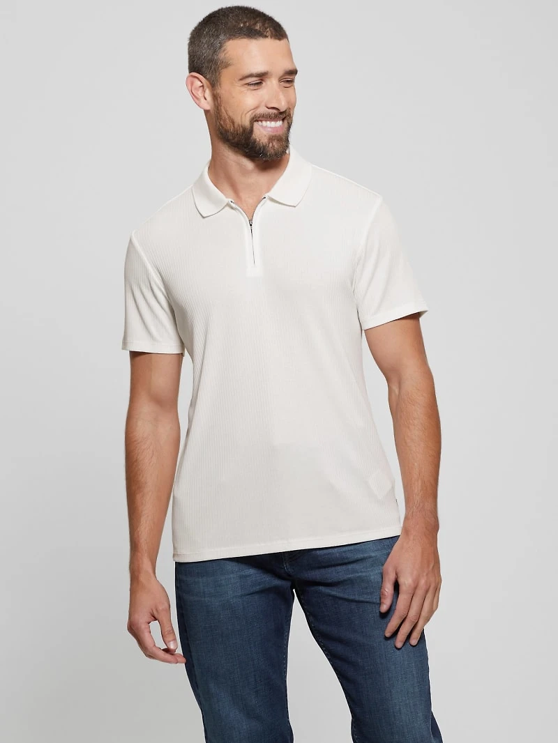 Union Rib Knit Polo