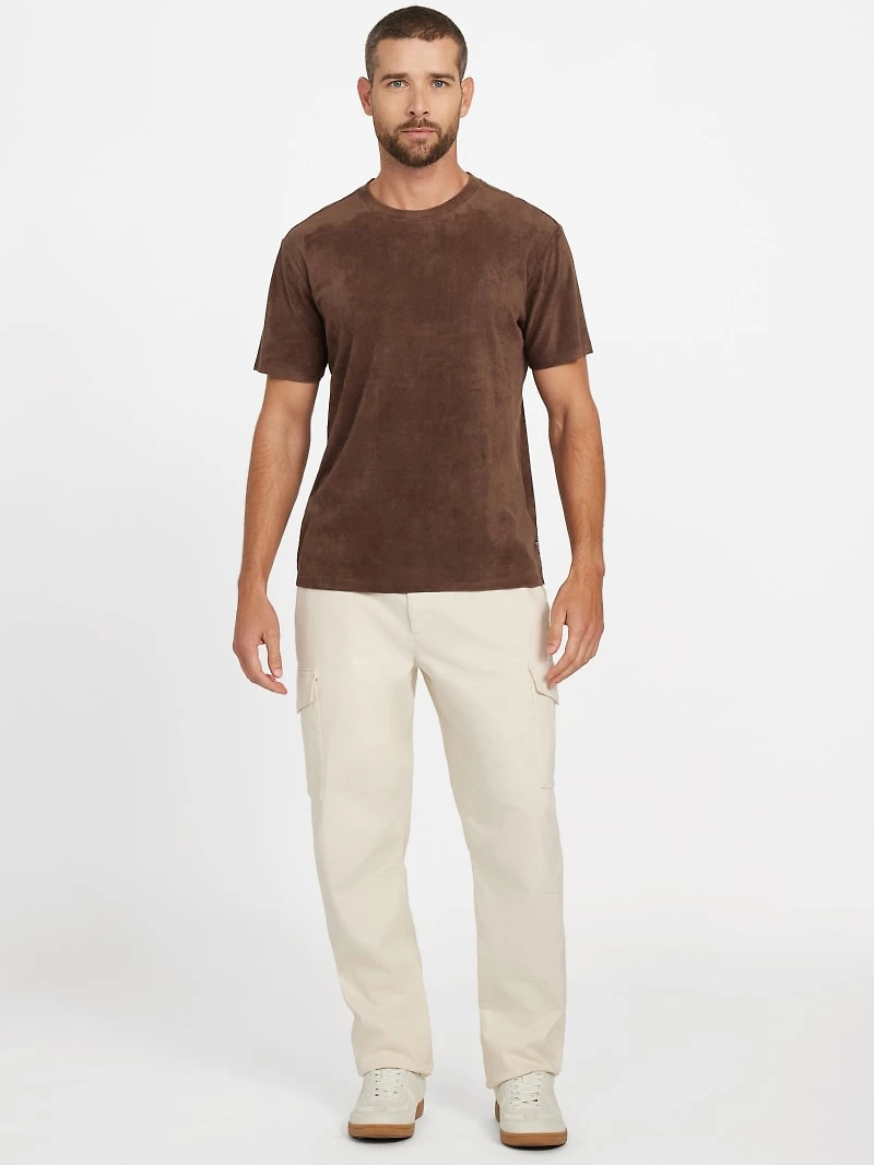 Garrett Faux-Suede Tee