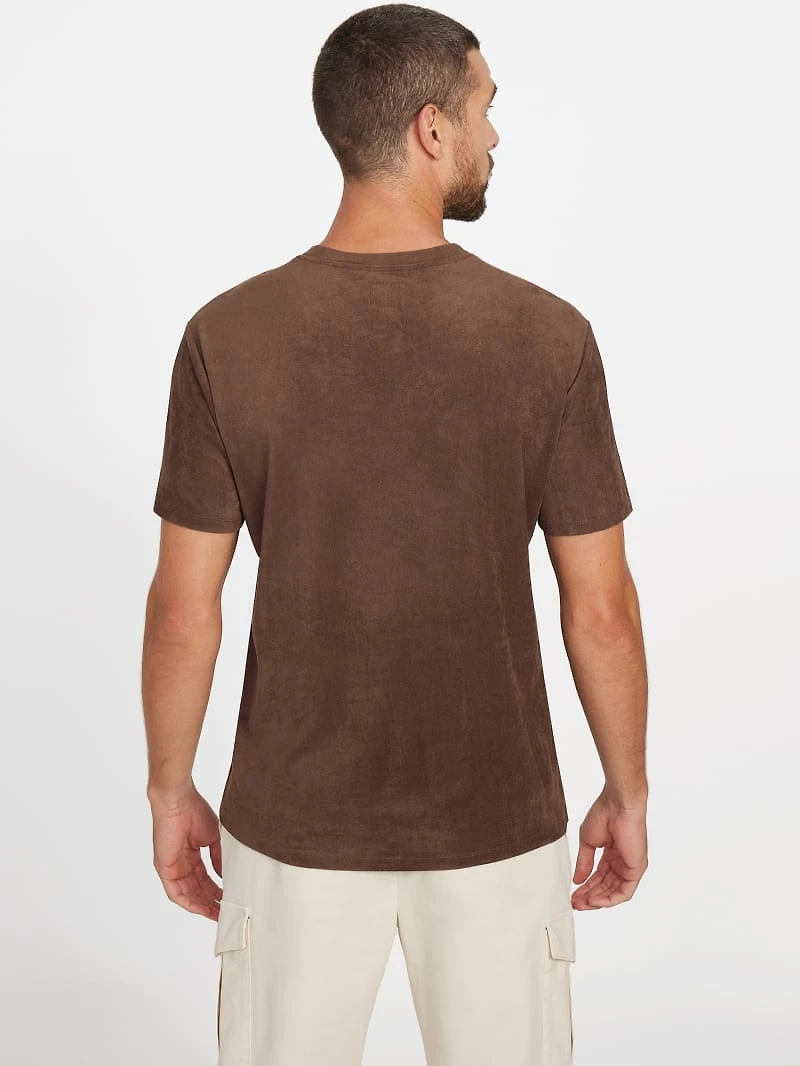 Garrett Faux-Suede Tee