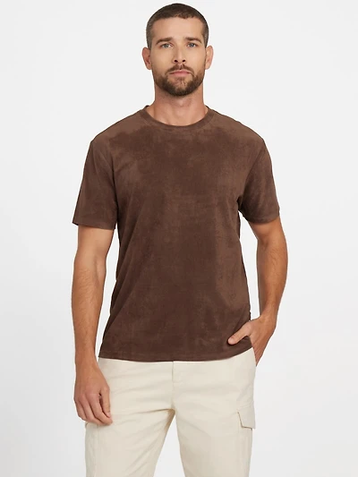 Garrett Faux-Suede Tee