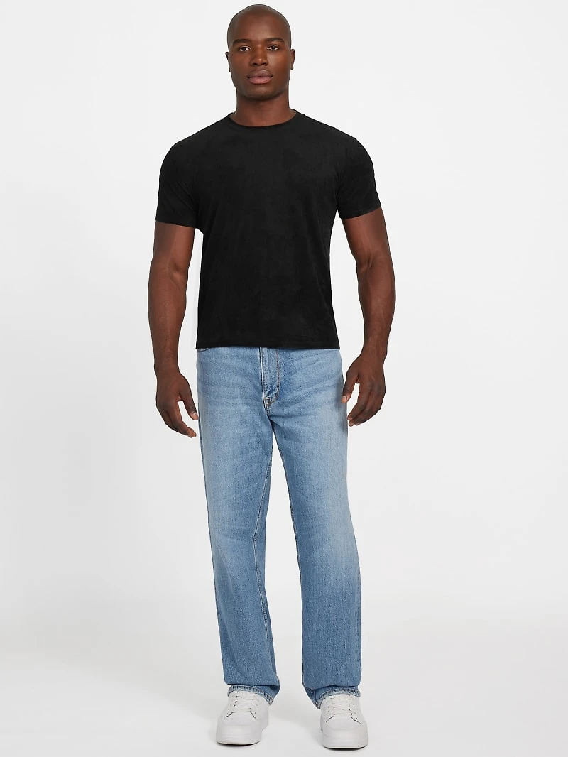 Garrett Faux-Suede Tee