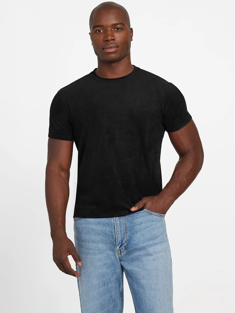 Garrett Faux-Suede Tee