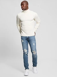 Reeves Ribbed Turtleneck Sweater