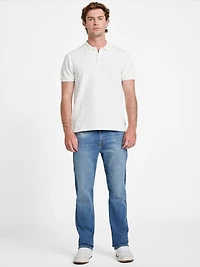 Peony Jacquard Polo