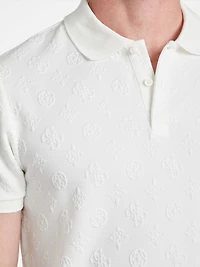 Peony Jacquard Polo