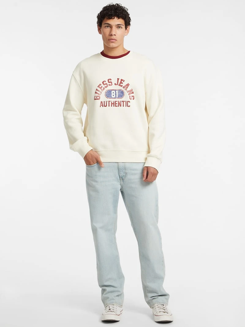 Authentic Logo Crewneck Sweatshirt