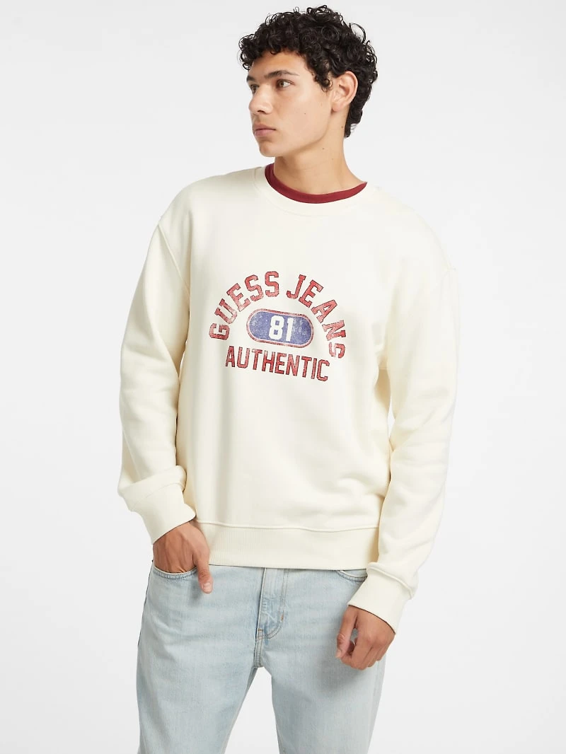Authentic Logo Crewneck Sweatshirt