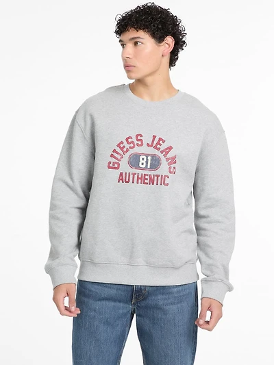 Authentic Logo Crewneck Sweatshirt