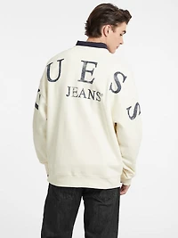 Macro Logo Crewneck Sweatshirt