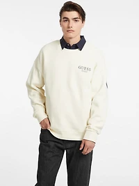 Macro Logo Crewneck Sweatshirt