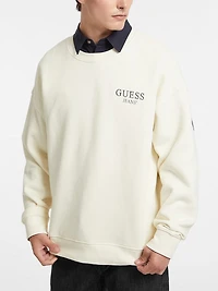 Macro Logo Crewneck Sweatshirt