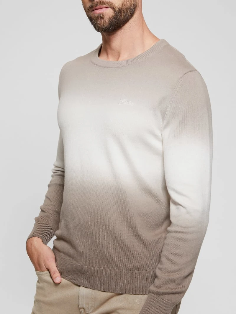 Edwin Crewneck Tie-Dye Sweater