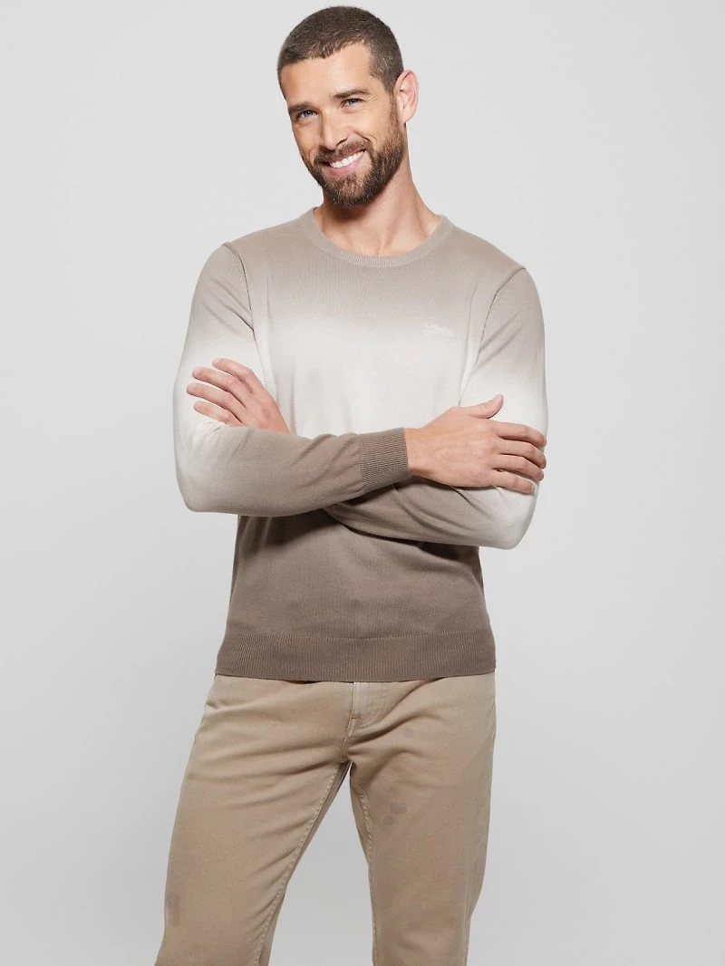 Edwin Crewneck Tie-Dye Sweater