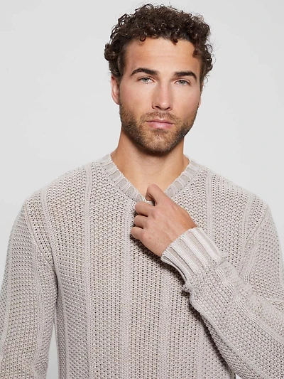 Eli Treated Stitched Sweater