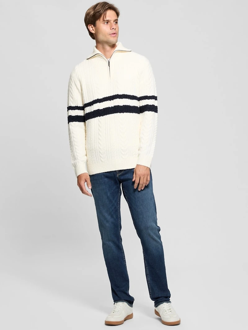 Eco Elric Half-Zip Turtleneck Sweater