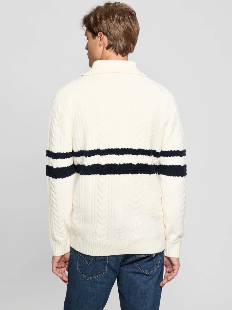 Eco Elric Half-Zip Turtleneck Sweater