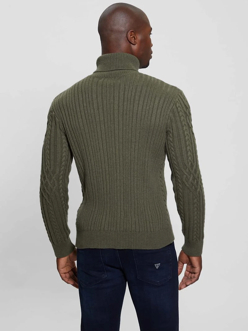 Eco Evander Cable-Knit Sweater