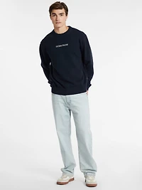 Embroidered Logo Sweater