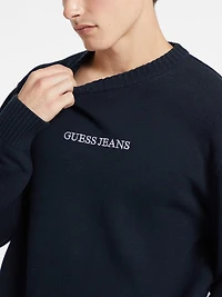 Embroidered Logo Sweater