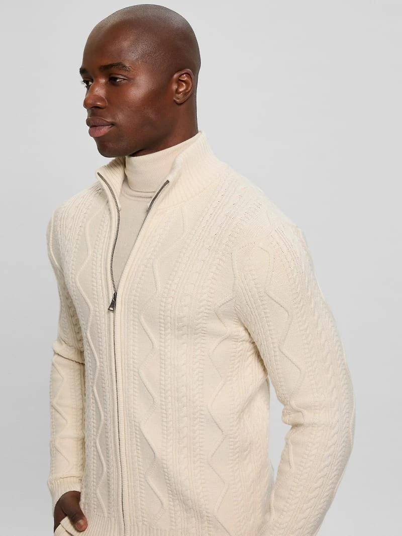 Eco Luis Cable-Knit Cardigan