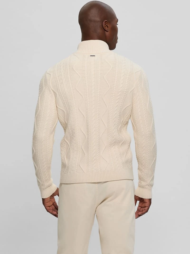 Eco Luis Cable-Knit Cardigan