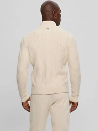 Eco Luis Cable-Knit Cardigan