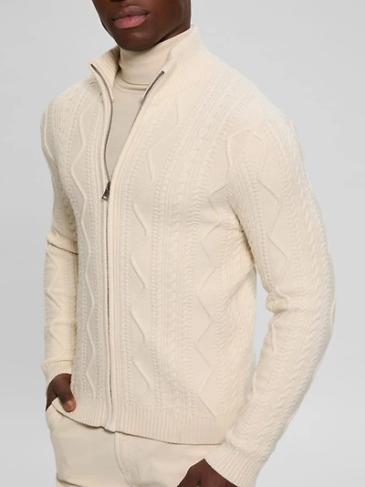 Eco Luis Cable-Knit Cardigan
