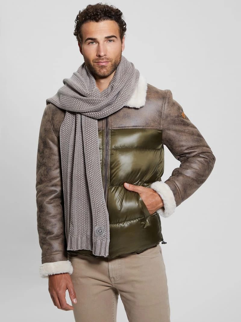 Eco Hunter Ribbed Scarf