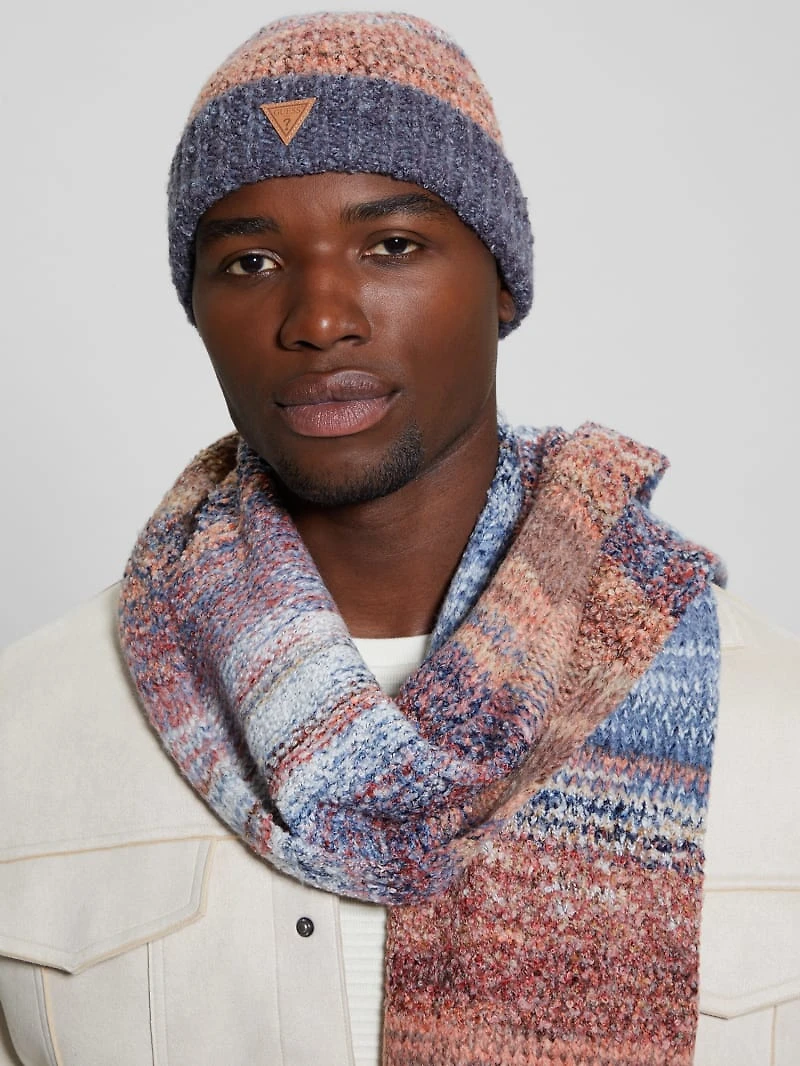 Wool-Blend Space-Dye Beanie