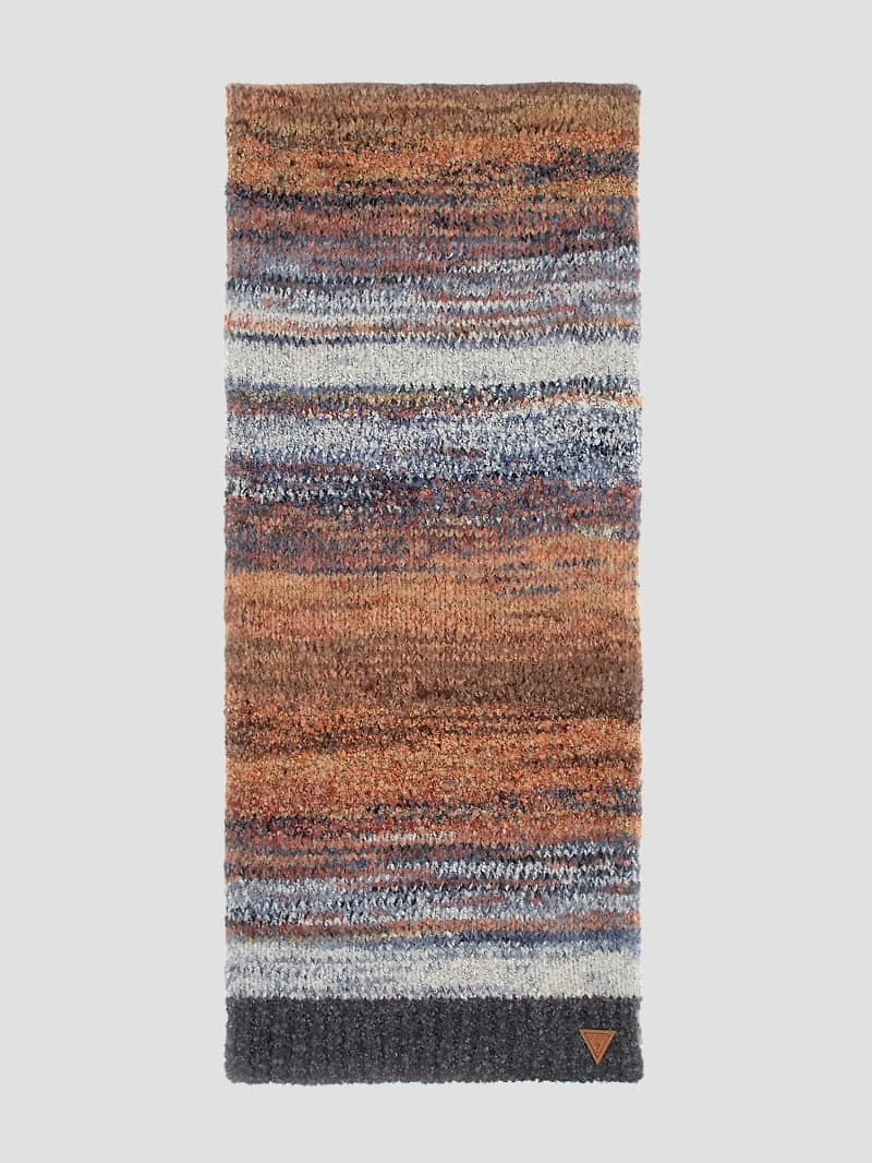 Wool-Blend Space-Dye Scarf