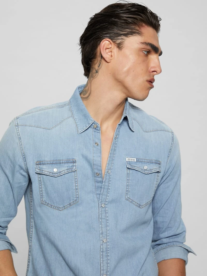 Truckee Western Denim Shirt