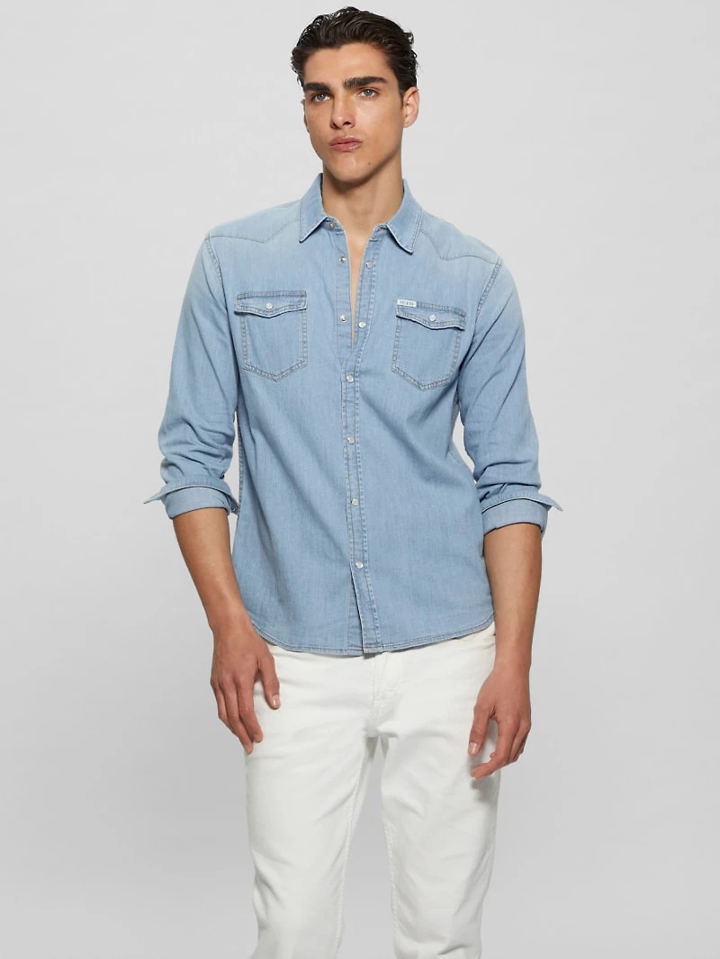 Truckee Western Denim Shirt