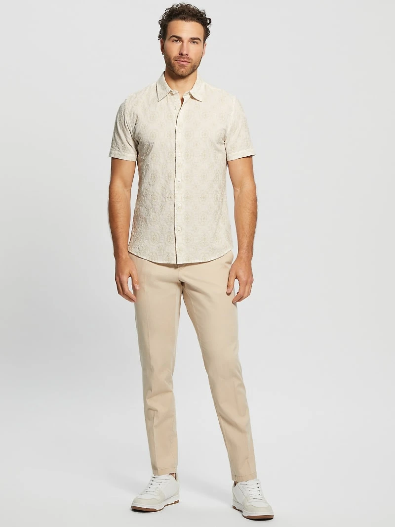 Mosaic Embroidered Shirt