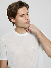 Eco Mesh Lenny Crewneck Tee