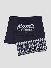 Jacquard Beanie & Scarf Set