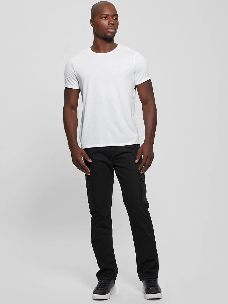 Sateen Coated Cargo Pants