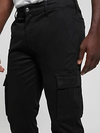 Sateen Coated Cargo Pants