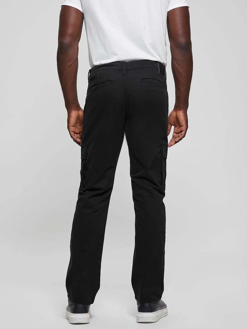Sateen Coated Cargo Pants