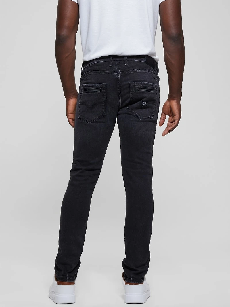 Eco Finnley Zippered Tapered Jeans