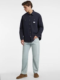 Long-Sleeve Pocket Shirt