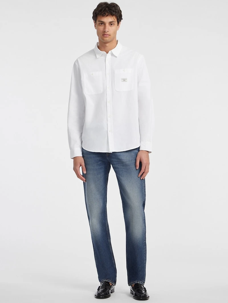 Long-Sleeve Pocket Shirt