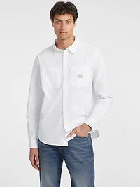 Long-Sleeve Pocket Shirt