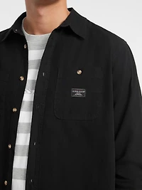 Long-Sleeve Pocket Shirt