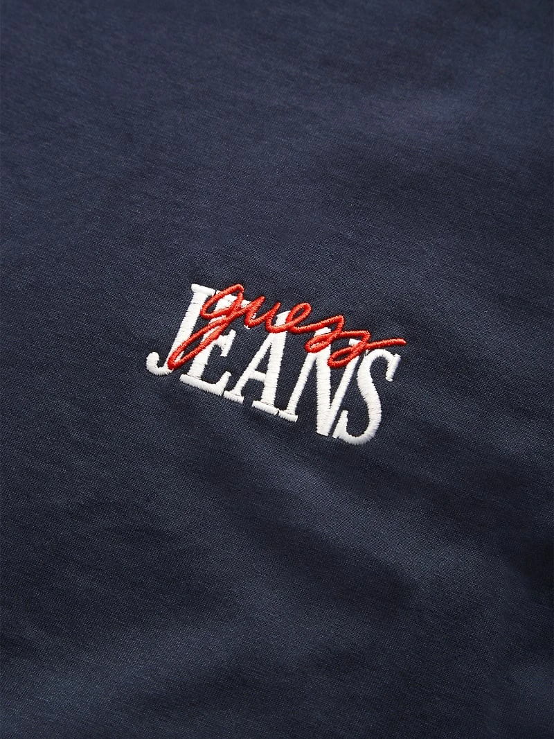 Mixed Chest Logo Tee