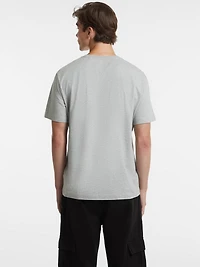 Mixed Chest Logo Tee