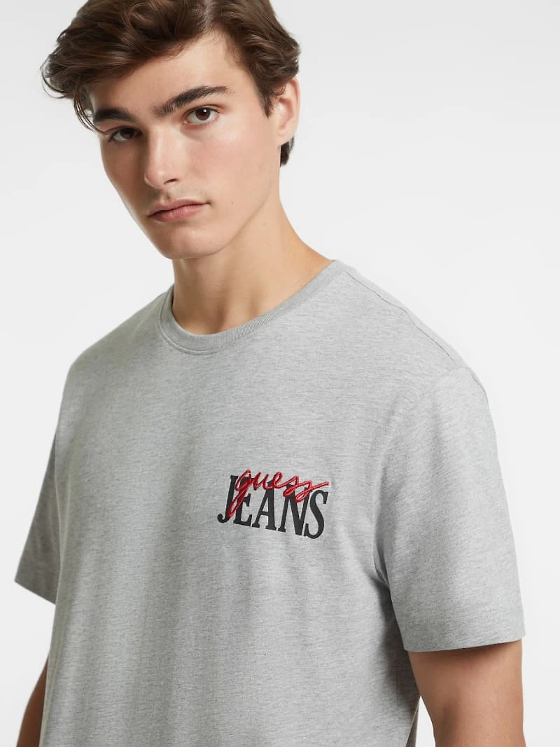 Mixed Chest Logo Tee